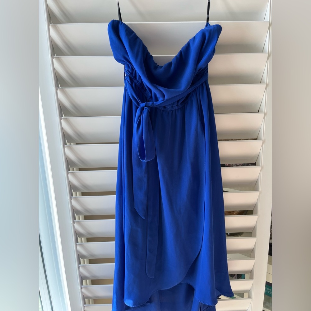 Strapless dress